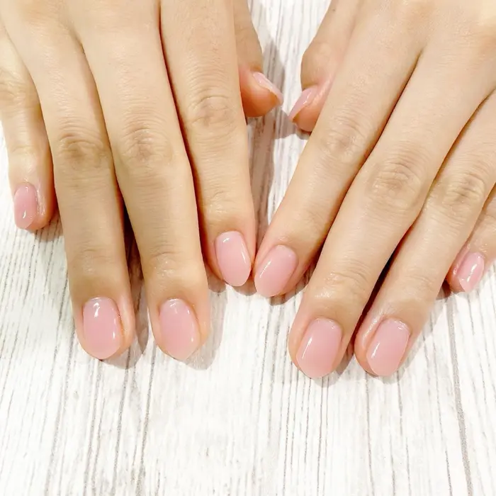 Instagram Kozue Nail ナチュラルネイル ナチュラルカラー 艶感 透け Private Nail Salon K所属 Nail Salon ｋのネイルデザイン ミニモ