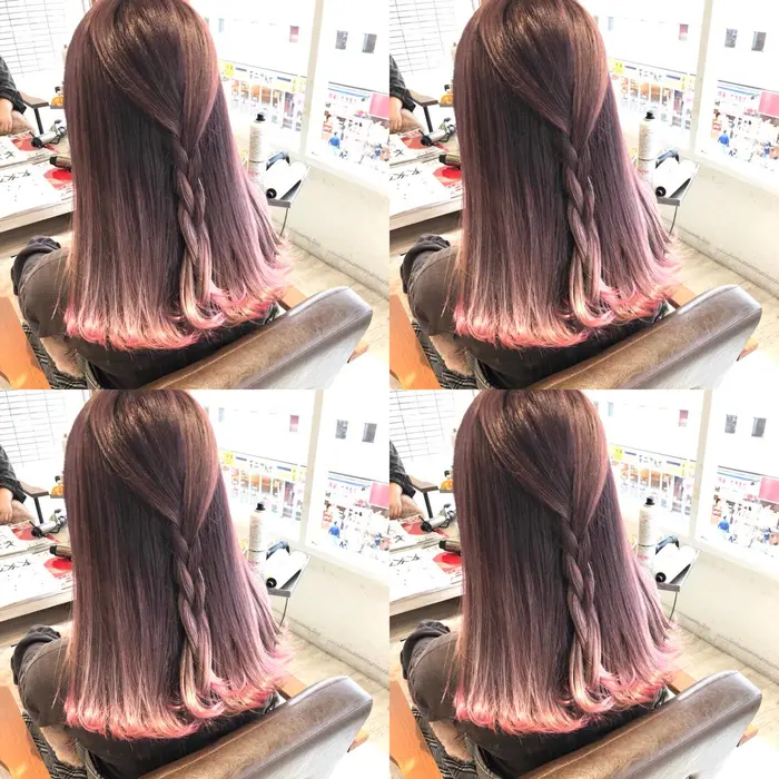 話題のエアタッチを使用したカットカラーデザインになります Mode K S調布店所属 技術ディレクター安阪 卓志のヘアカタログ ミニモ