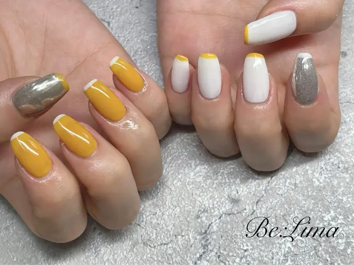 ジェルネイル ネイルデザイン ネイルアート ネイル 滋賀ネイル 滋賀県ネイルサロン 滋賀県ネイ Be Lima所属 Nail Salon Be Limaのネイルデザイン ミニモ