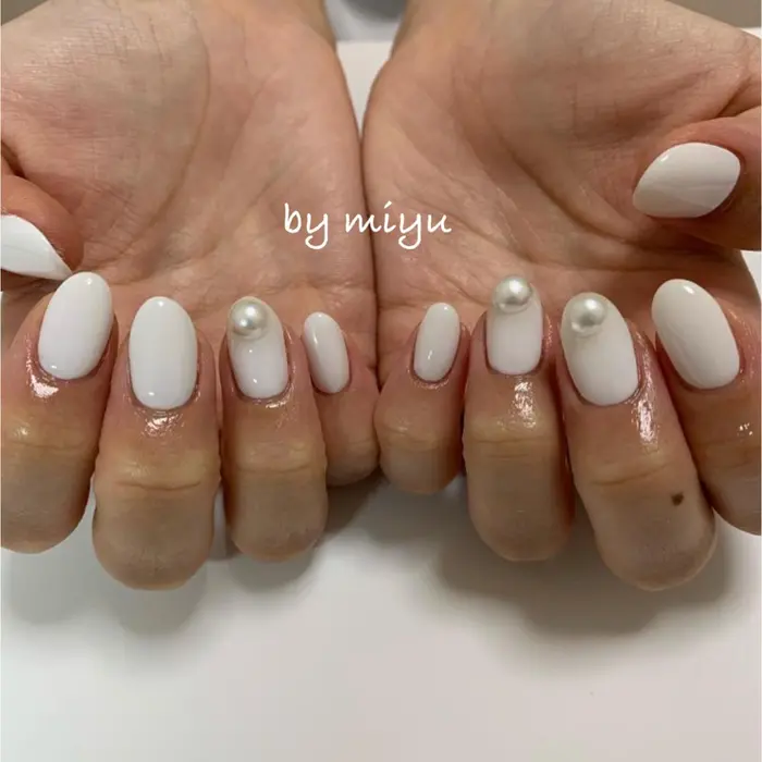 ネイル 自宅ネイル 自宅サロン プライベートサロン 自爪を削らないジェル パラジェル 自爪育成 大 Private Nail Salon Mint所属 志田 有加里のネイルデザイン ミニモ