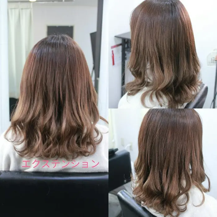 ショートボブ ミディアムシールエクステ80本 Hairdesign Lily所属 Hairdesign Lilyのヘアカタログ ミニモ
