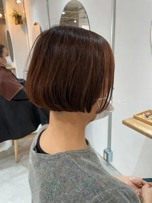 グレーカラーもやってます 白髪染め Botto 所属 ツジ エミのヘアカタログ ミニモ