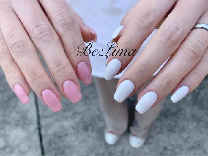 別途 カラー追加 ジェルネイル ネイルデザイン ネイルアート ネイル 滋賀ネイル 滋賀県ネイ Be Lima所属 Nail Salon Be Limaのネイルデザイン ミニモ