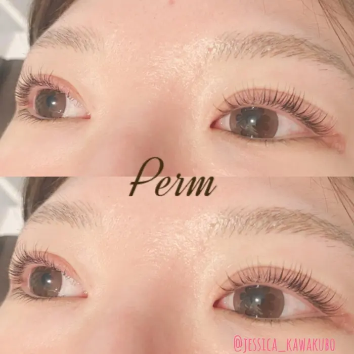 ビューラーいらずの まつげパーマ まつげエクステサロンjessica所属 Jessica 川窪のエステ リラクカタログ ミニモ
