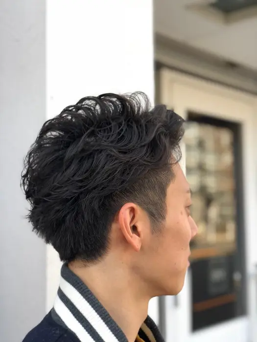 サイドはツーブロック バックはソフトに刈り上げた スタイル Plan Do Hair Ripple所属 齋藤 源太のヘアカタログ ミニモ