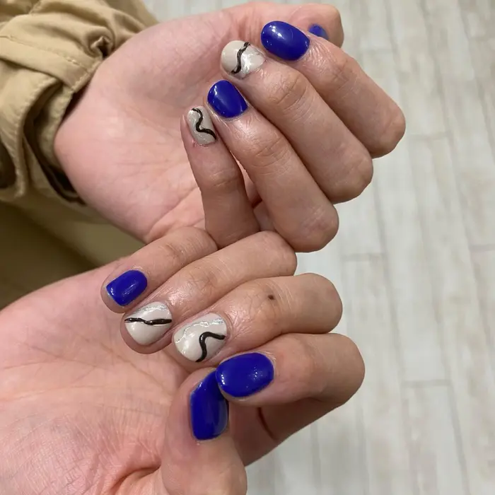 ニュアンス ネイル アイフルール新宿店所属 Nail Fleur Saeのネイルデザイン ミニモ