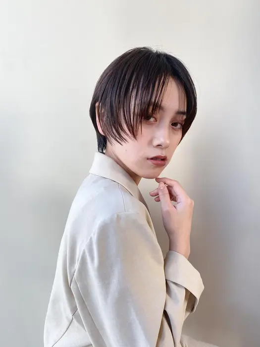 ハンサムマッシュショート ショート ショートヘア ショートカット ショートボブ ベリーシ Nero Hairsalon Navy所属 カット無料モデル カワムラ ユウキのヘアカタログ ミニモ