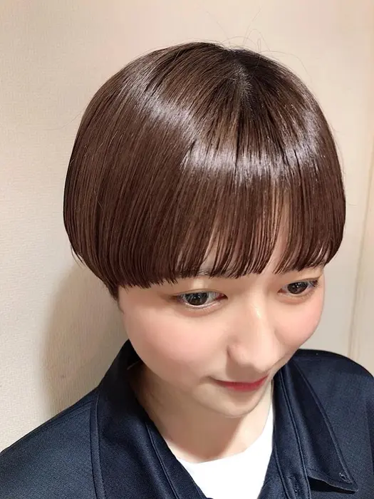 個性的なマッシュショート La Bonheur Hair Eclat 大宮東口店所属 森住 楓のヘアカタログ ミニモ