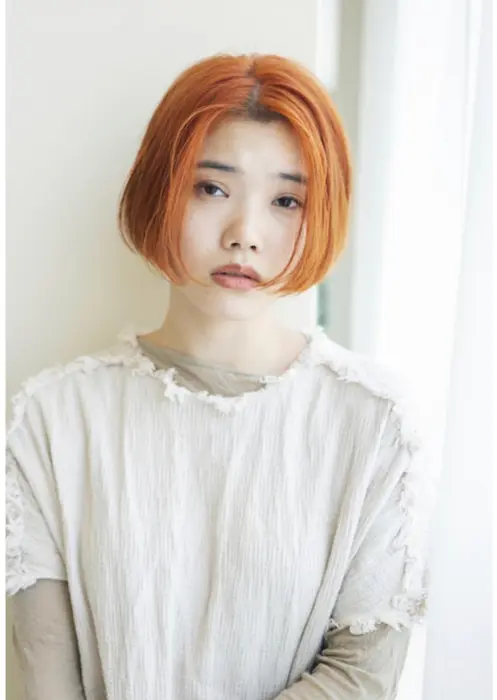 ジューシーオレンジ Sea A Ka所属 大内 遥のヘアカタログ ミニモ