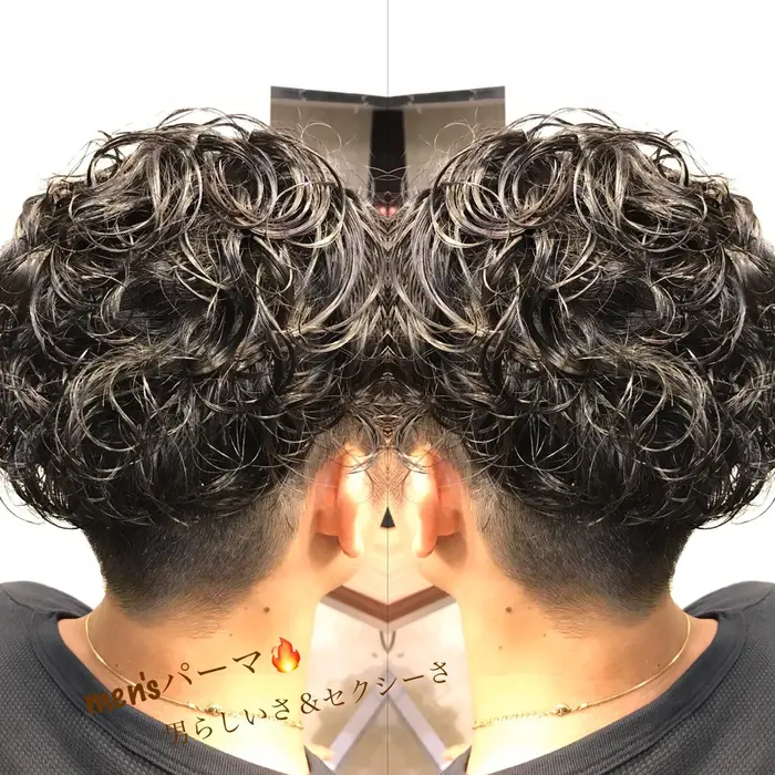 Mens Style 男らしくセクシーパーマ Liberty L所属 勝どき 美容室 中島啓貴のヘアカタログ ミニモ