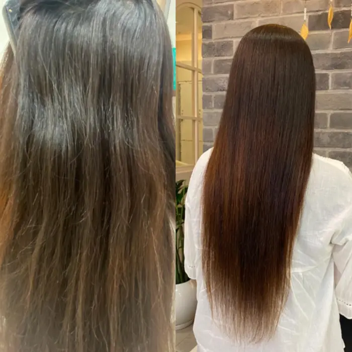 うねり 広がりが気になるお悩みを縮毛矯正で改善し ボリュームもダウンしました とても印象も変わる Ash淵野辺店所属 縮毛矯正 パーマ募集 小野瑞季 のヘアカタログ ミニモ