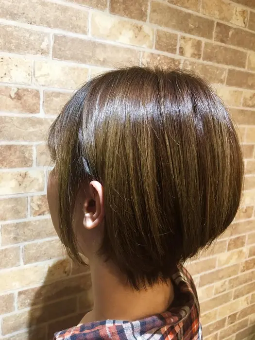 耳掛けショート マットカラー ショートカットには明るめのカラーが合います Hair Salon Face Akabane所属 Face 赤羽店 熊田 郷志のヘアカタログ ミニモ