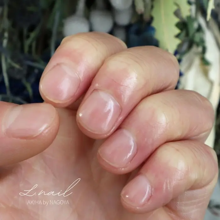 自爪風マット仕上げです エルネイル L Nail 所属 竹村 陽葉のネイルデザイン ミニモ