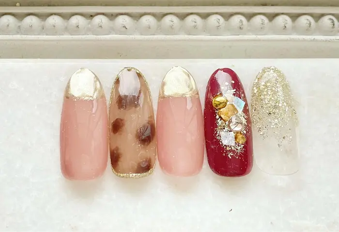 相模大野ネイルサロン トレンドネイル ネイルデザイン シェル 完全個室ネイルサロン パラジェル 駅 Nail Story所属 Satomi のネイル デザイン ミニモ