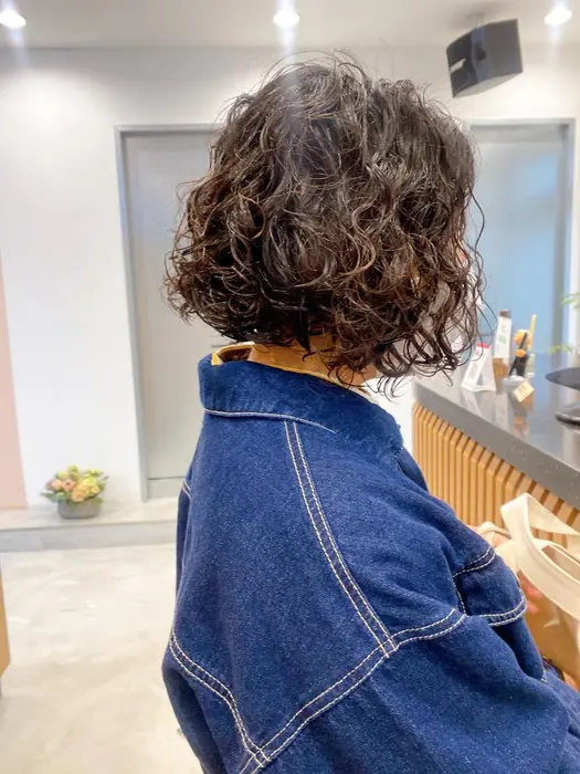 ボブスパイラルパーマスタイル Odeon Store所属 ニュアンスパーマ みやもとかおりのヘアカタログ ミニモ