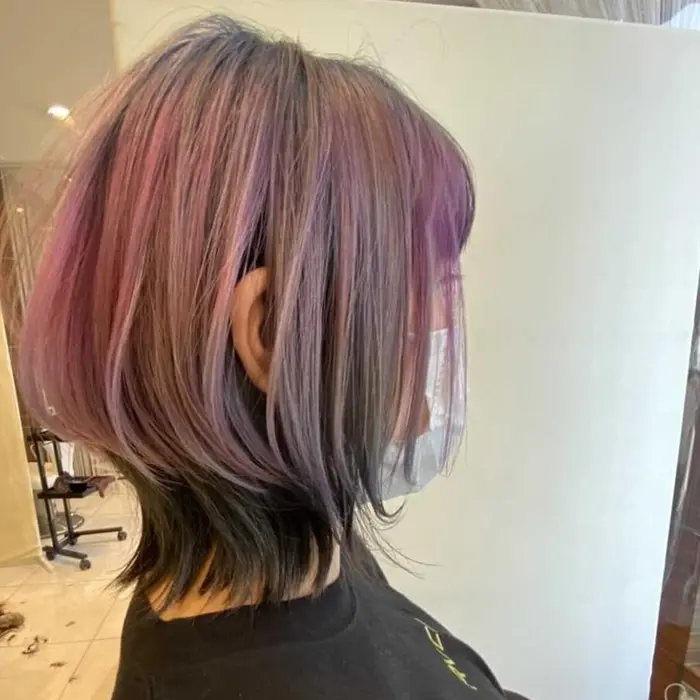 ウルフカット ふんわり可愛いスタイル Hair Make Earth 酒田所属 高橋 愛結のヘアカタログ ミニモ