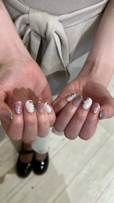 Nail Salon Ibelu西梅田店所属 マゴメ マリアのネイルデザイン ミニモ