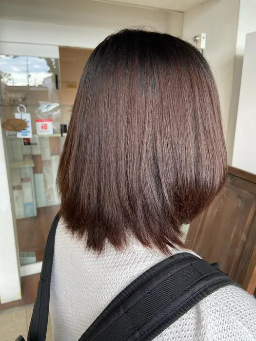 ストレートパーマ Ciel Hair Makeup所属 西川 奈穂のヘアカタログ ミニモ