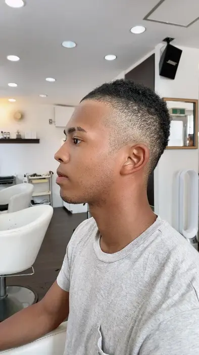 黒人 フェードスタイル アフター Forma所属 加藤 志津子のヘアカタログ ミニモ