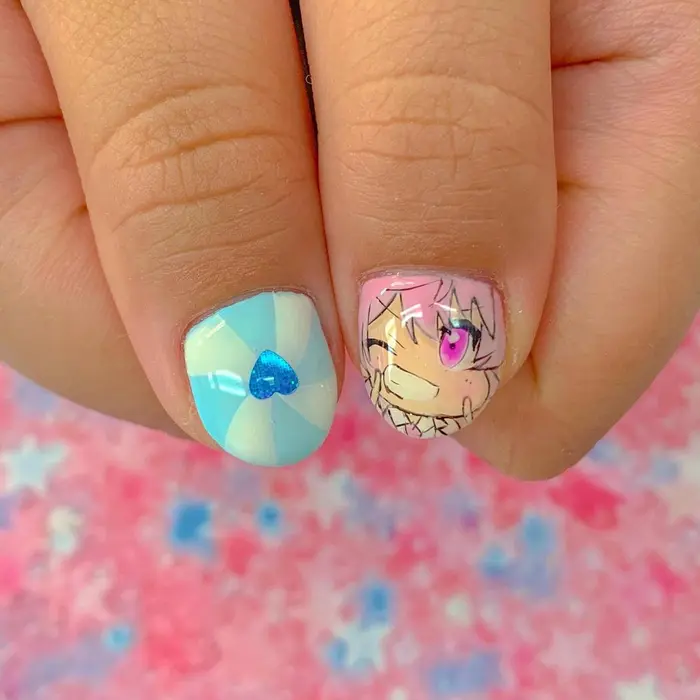 痛ネイル1本500円から Chiara Nail所属 S Nailのネイルデザイン ミニモ