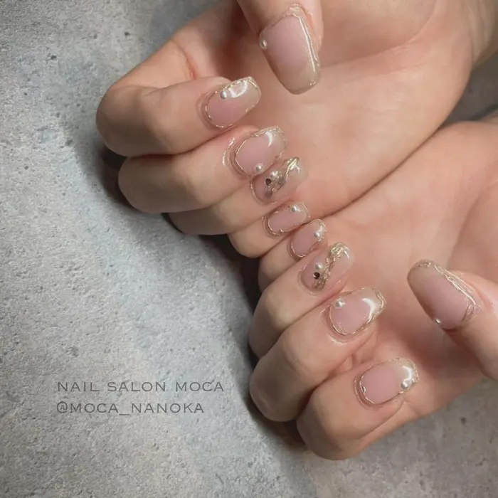 Nail Salon Moca所属 Moca心斎橋店 山口菜乃花のネイルデザイン ミニモ Nail Salon Moca所属 Moca心斎橋店 山口菜乃花のネイルデザイン ミニモ