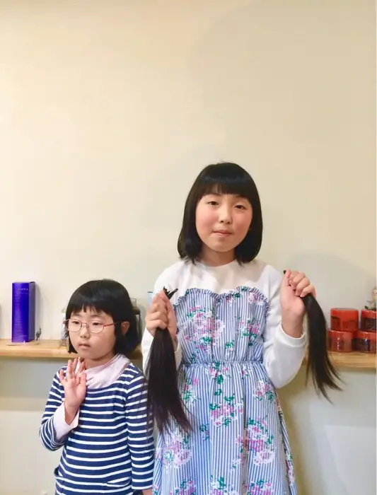 ヘアドネーション 平成最後の思い出 ヘアドネーション 31cm以上 寄付 エイブルビヨウシツ所属 浅野 達哉のヘア カタログ ミニモ