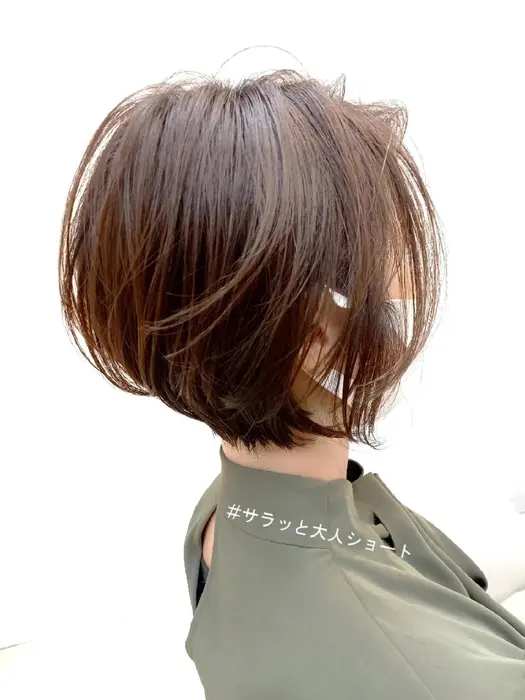 Ash大倉山店所属 ショート ボブ 特化大川タカアキのヘアカタログ ミニモ
