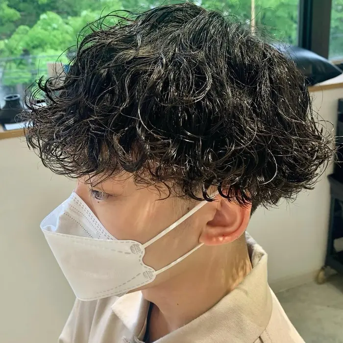 波巻き ツイスパ モッズヘア仙台長町店所属 メンズ特化カット パーマはなさかのヘアカタログ ミニモ