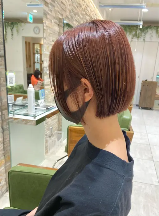 ピンクベージュ ボブ ブリーチなし アイロンなしでオイル仕上げ おうちでも簡単にスタイリングが再現で Re Sta By Neolive所属 副店長 河原 諒佑のヘアカタログ ミニモ