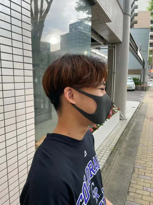 まるで韓国人 センターパート Macaron 福島店所属 五十嵐 聡貴のヘアカタログ ミニモ