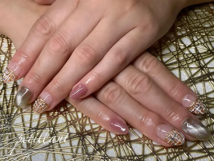キャンペーンネイルのカラー変更 少しアレンジꔛ もこもこツイードが可愛いデザインですヽ ᐛ Petillant所属 Nail Salon Petillantのネイルデザイン ミニモ キャンペーンネイルのカラー変更 少しアレンジꔛ もこもこツイードが可愛いデザインですヽ ᐛ Petillant所属 Nail Salon Petillantのネイルデザイン ミニモ