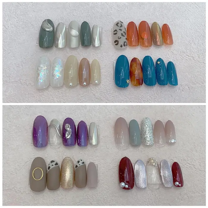 キャンペーンネイル リリーアンドクラウン所属 Lily Crown ネイルサロンのネイルデザイン ミニモ