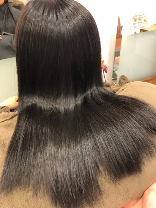 天使の輪がたくさん 美しい髪で美人度アップしましょう Crea茅ヶ崎所属 ミヤウチ カオリのヘアカタログ ミニモ