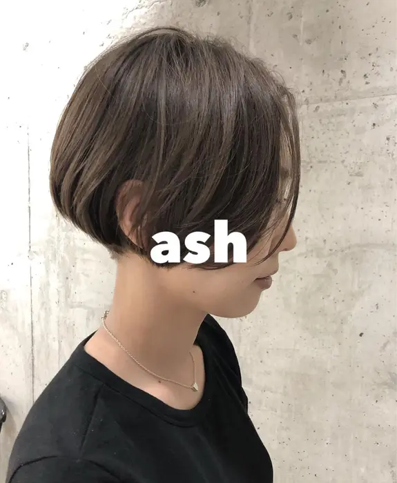 赤みを消したアッシュカラー Craft Hair Design所属 酒井 梨花のヘアカタログ ミニモ 赤みを消したアッシュカラー Craft Hair Design所属 酒井 梨花のヘアカタログ ミニモ
