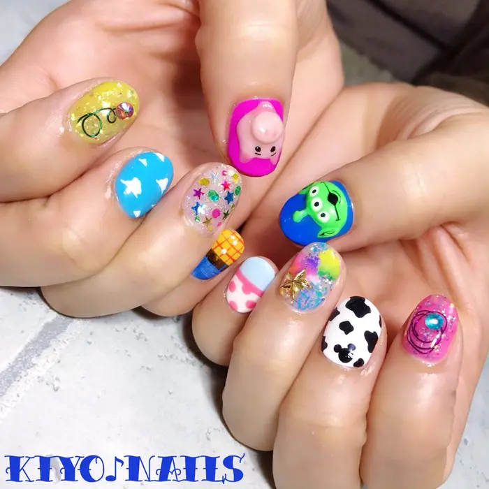 My Toy Story 知らないことは楽しさの泉 まずは飛び込んでみよう Kiyo Nails所属 横浜個性派ネイル Kiyoの ネイルデザイン ミニモ