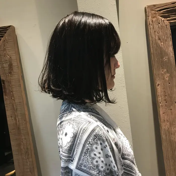 鎖骨下から顎下まで6センチカット Pause所属 大久保 希のヘアカタログ ミニモ