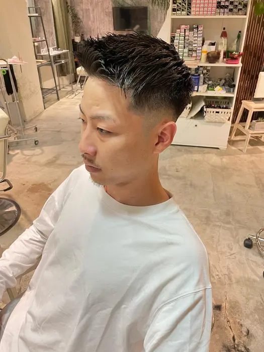 メンズカット バーバーカット バーバー Barber バーバースタイル フェード スキンフェード Calmhair所属 メンズ職人 池田貴秀のヘアカタログ ミニモ