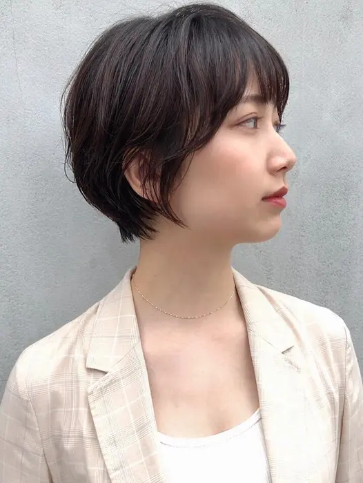 大人のニュアンスショート ひとりひとりに寄り添って似合わせます La Lauren所属 工藤 遥のヘアカタログ ミニモ