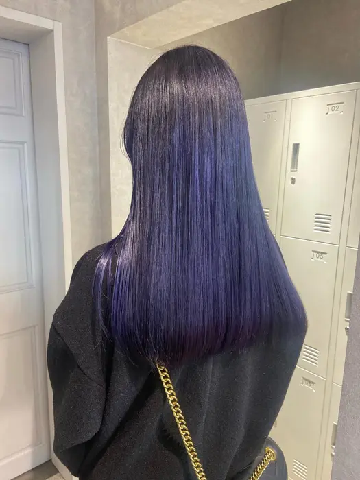 ダークパープルカラー Zest Cres所属 デザインカラー Tsubasaのヘアカタログ ミニモ