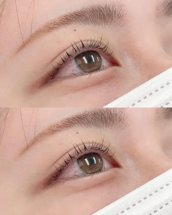 パーマで目元に変化を Eyelash Nail Charme所属 Charme N Mayuのマツエクデザイン ミニモ