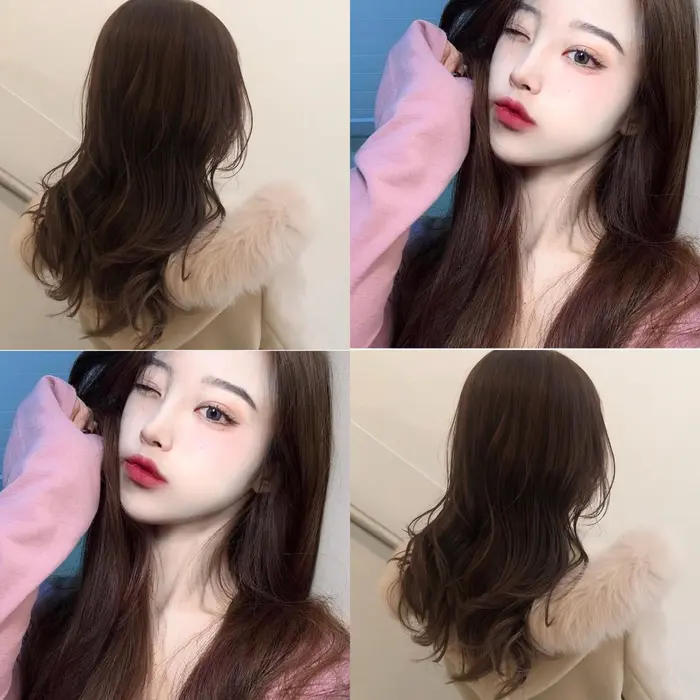 韓国オルチャン風ピンクアッシュ ロング Friista所属 顔周り似合わせ髪 質改善shionのヘアカタログ ミニモ 韓国オルチャン風ピンクアッシュ ロング Friista所属 顔周り似合わせ髪 質改善shionのヘアカタログ ミニモ