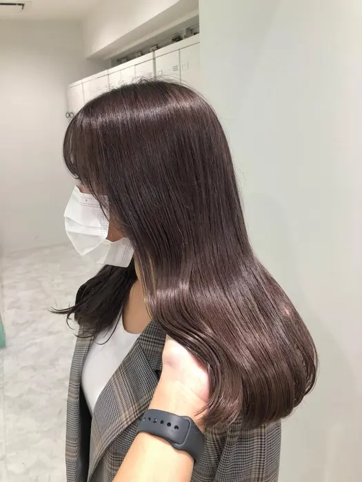 ダークラベンダー ラベンダーベージュ ラベンダーグレージュ ディープラベンダー ブルーラベ Will所属 韓国ヘア Nagomiのヘア カタログ ミニモ