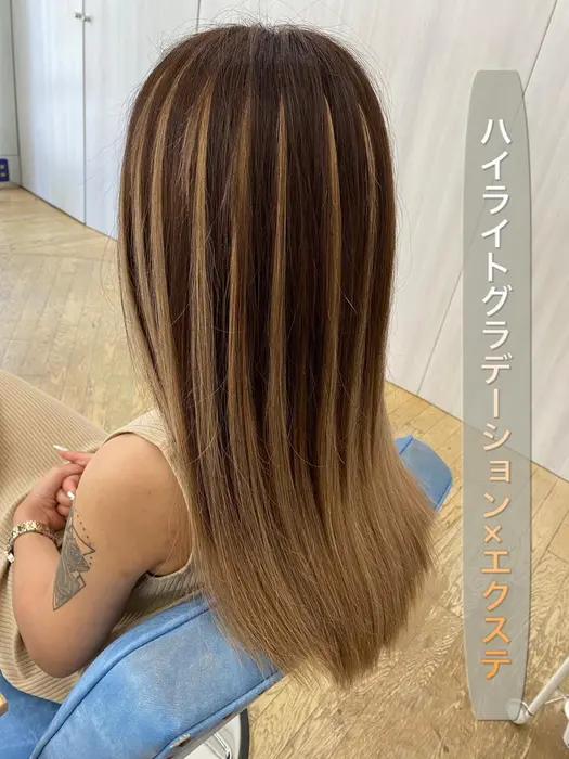 ヘアカラー ダークブラウン エクステ 60 60本 1st所属 リピート 指名率 No 1 松井のヘアカタログ ミニモ