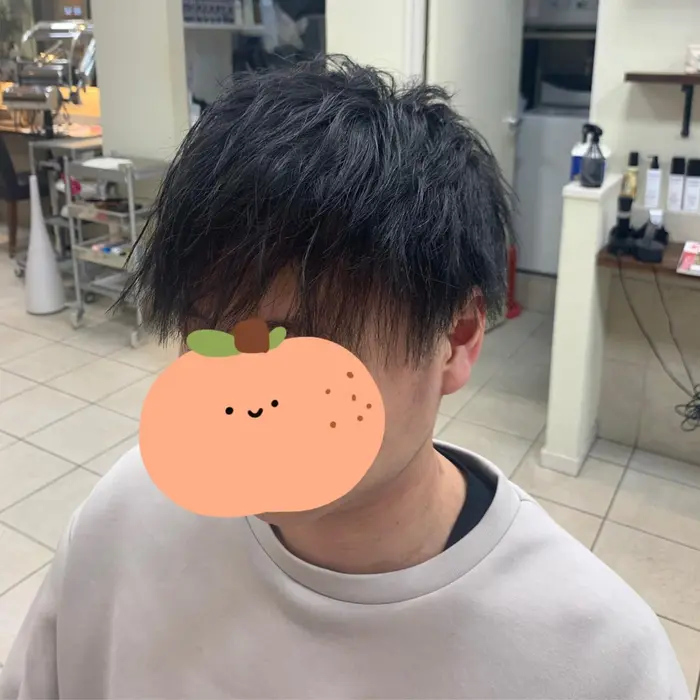 マッシュ ソフトツイスト 直毛で毛量が少ないのが気になる方にオススメです Vis A Vis板橋店所属 ツナギ エリカのヘアカタログ ミニモ