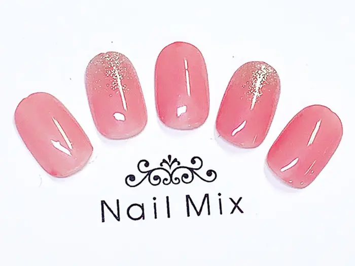 Nail Mix 福岡天神店所属 Jr ネイリスト 4福岡天神 井上のネイルデザイン ミニモ