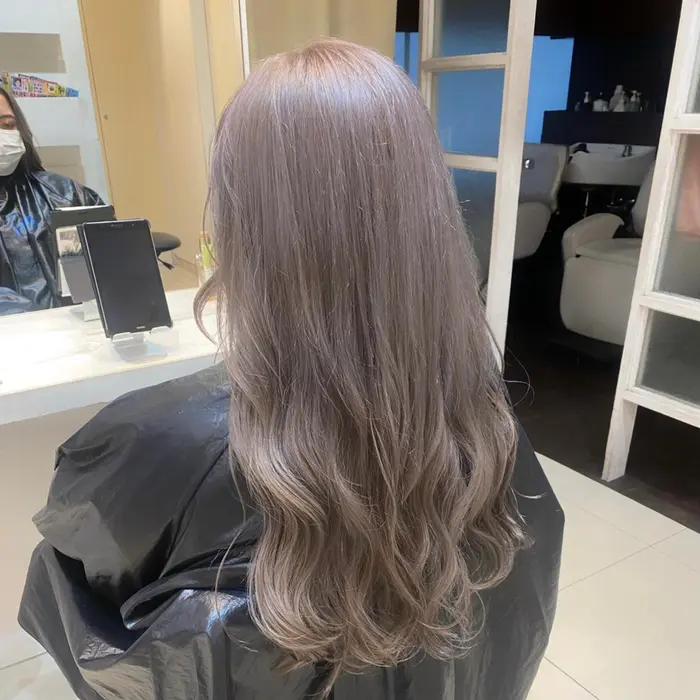 Ash八幡山店所属 ダメージレスカラー 若松 良樹のヘアカタログ ミニモ