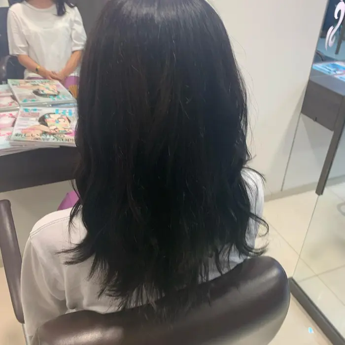 黒染めしないで近い色にしました 是非したい方お待ちしております Crop Es茅ヶ崎本店所属 相馬 彩優のヘア カタログ ミニモ