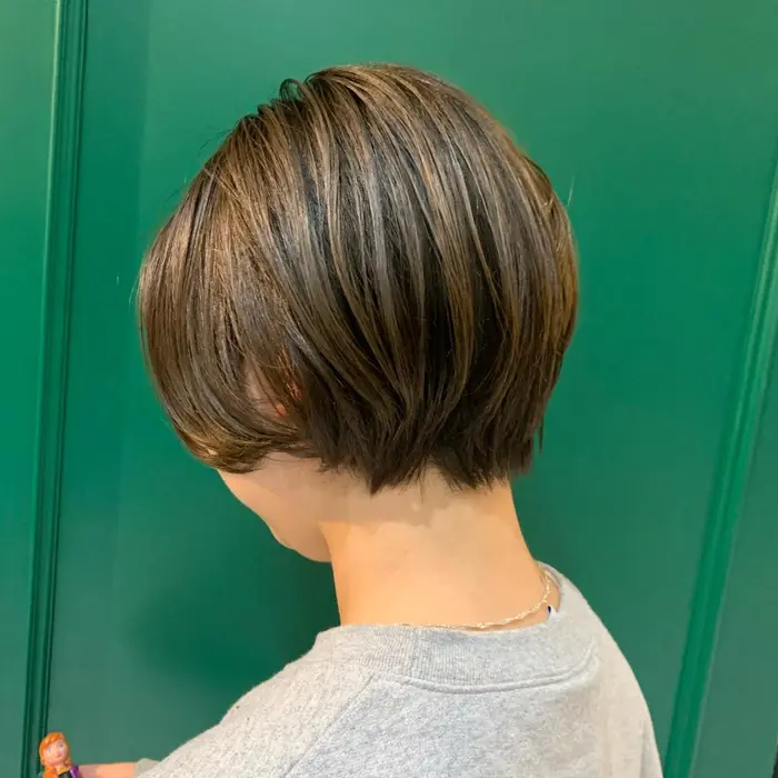 ショートボブスタイル 可愛く カッコよく 女性らしいが全部入ってるスタイルです オシャレになりたい Lien所属 Lien 笹嶺将来のヘアカタログ ミニモ