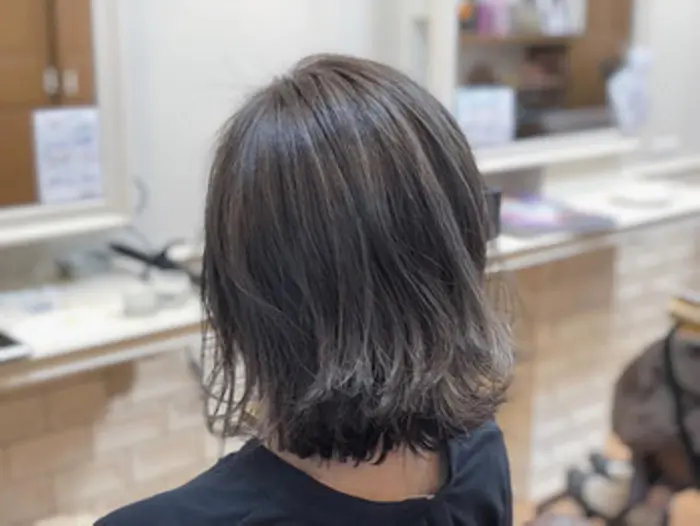 ボブスタイルでもハイライトがキレイに出せます Nao Cは全店に女性に優しい大型無料駐車場完備 Nao C Tres富雄店 富雄川沿いカインズホーム敷地内 所属 店長 村田和弥のヘアカタログ ミニモ