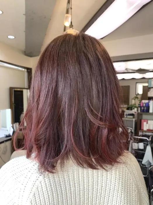 全体カラー 簡単巻き髪 Hair Salon Norte所属 イシグロ ミキのヘアカタログ ミニモ